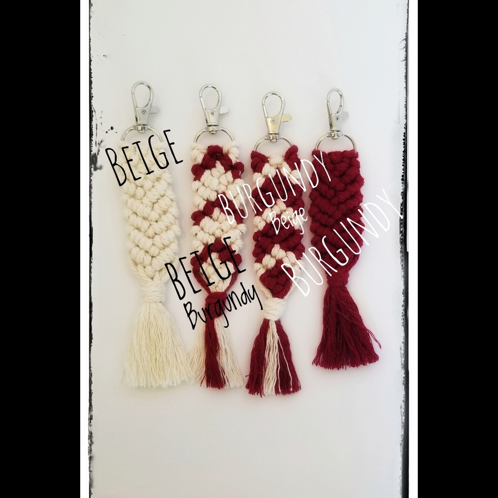 Handmade Macrame keychains‎ - Picture 5 of 6